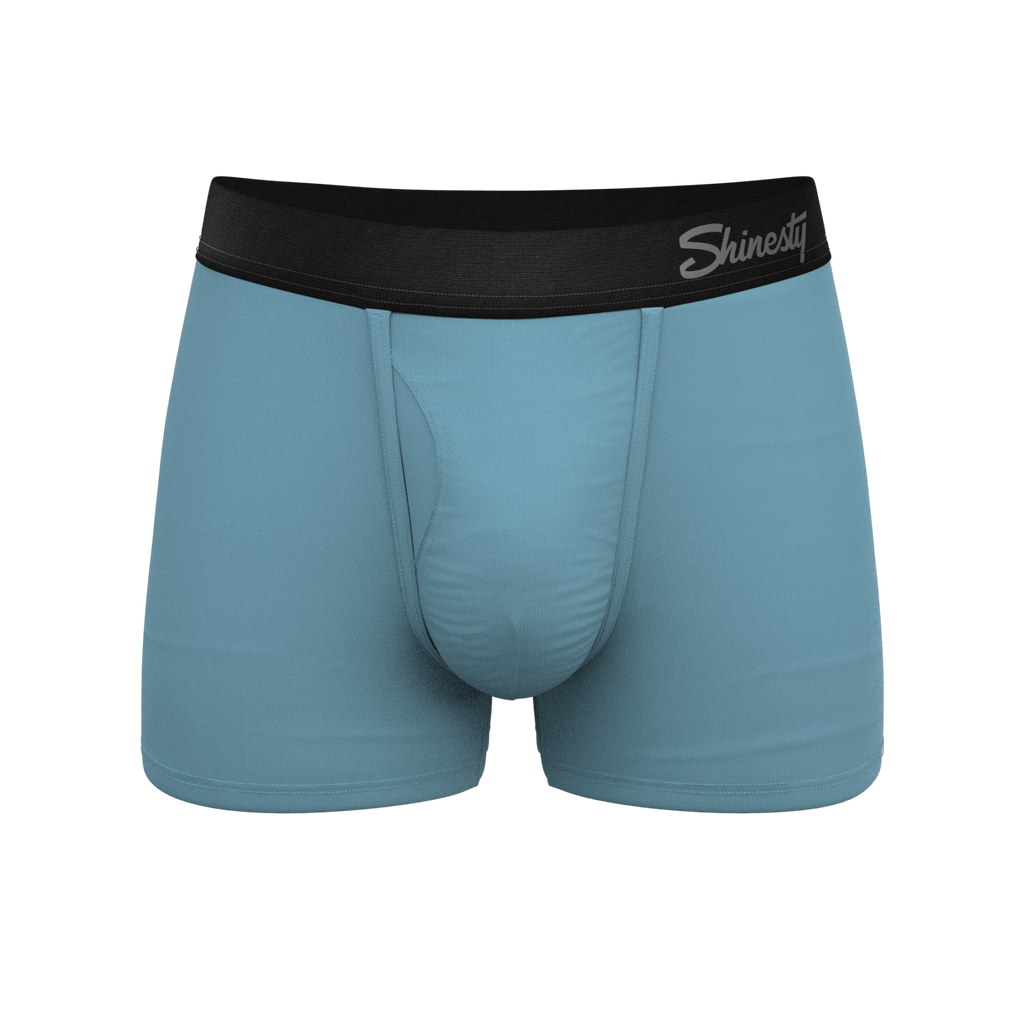 The Neptune | Slate Blue Ball Hammock® Pouch Trunks Underwear - Shinesty