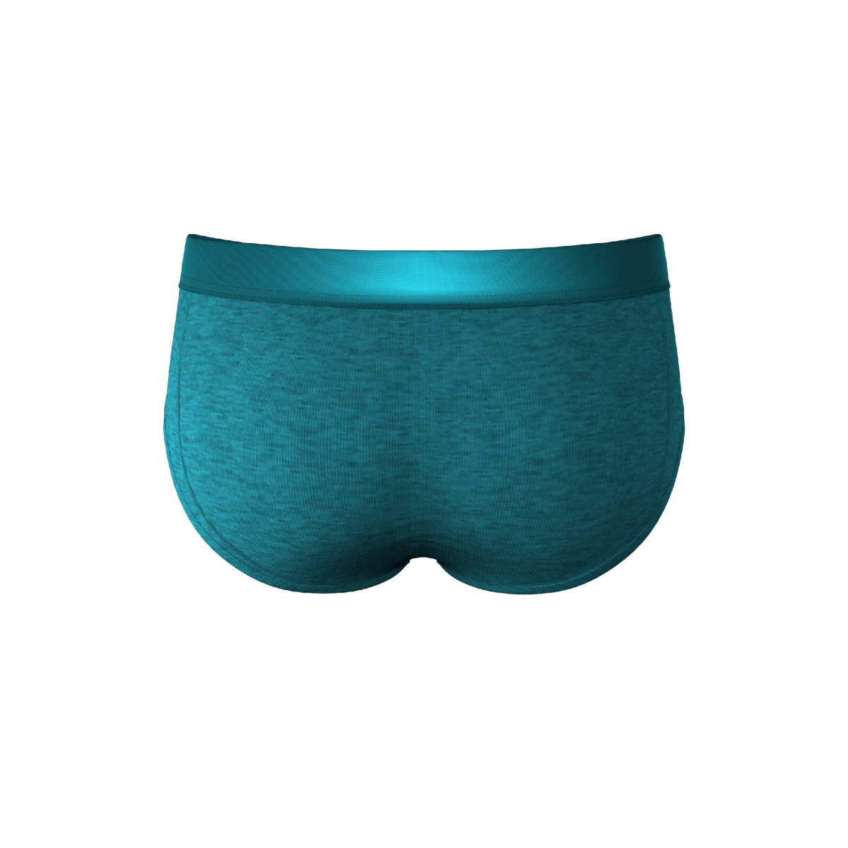 The Nerves of Teal | Teal Heather Ball Hammock® Pouch Underwear Briefs - Shinesty