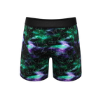 The Milky Way | Northern Lights Ball Hammock® Pouch Underwear With Fly - Shinesty