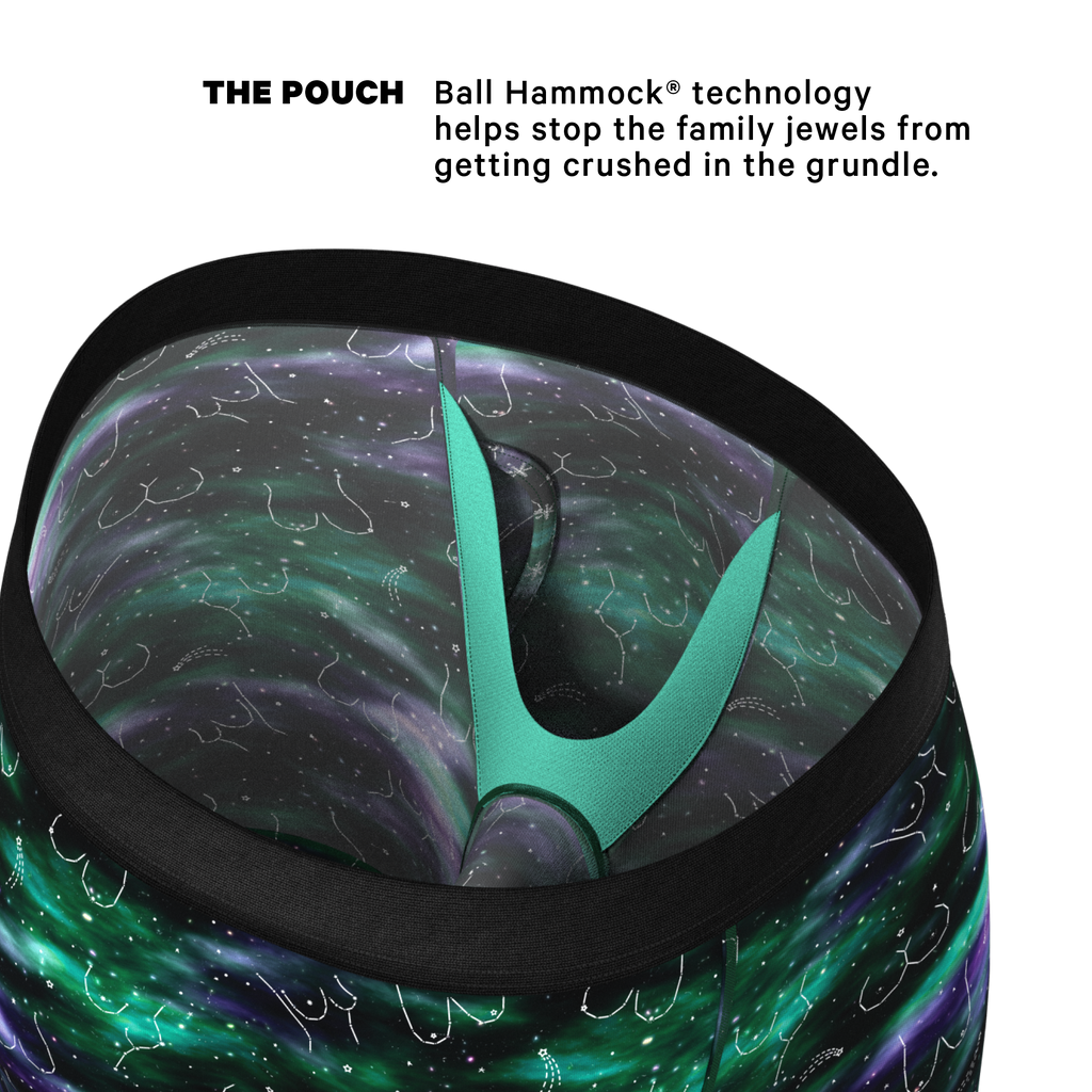 The Milky Way | Northern Lights Ball Hammock® Boxer - Long Leg - Shinesty