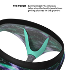 The Milky Way | Northern Lights Ball Hammock® Pouch Underwear Briefs - Shinesty