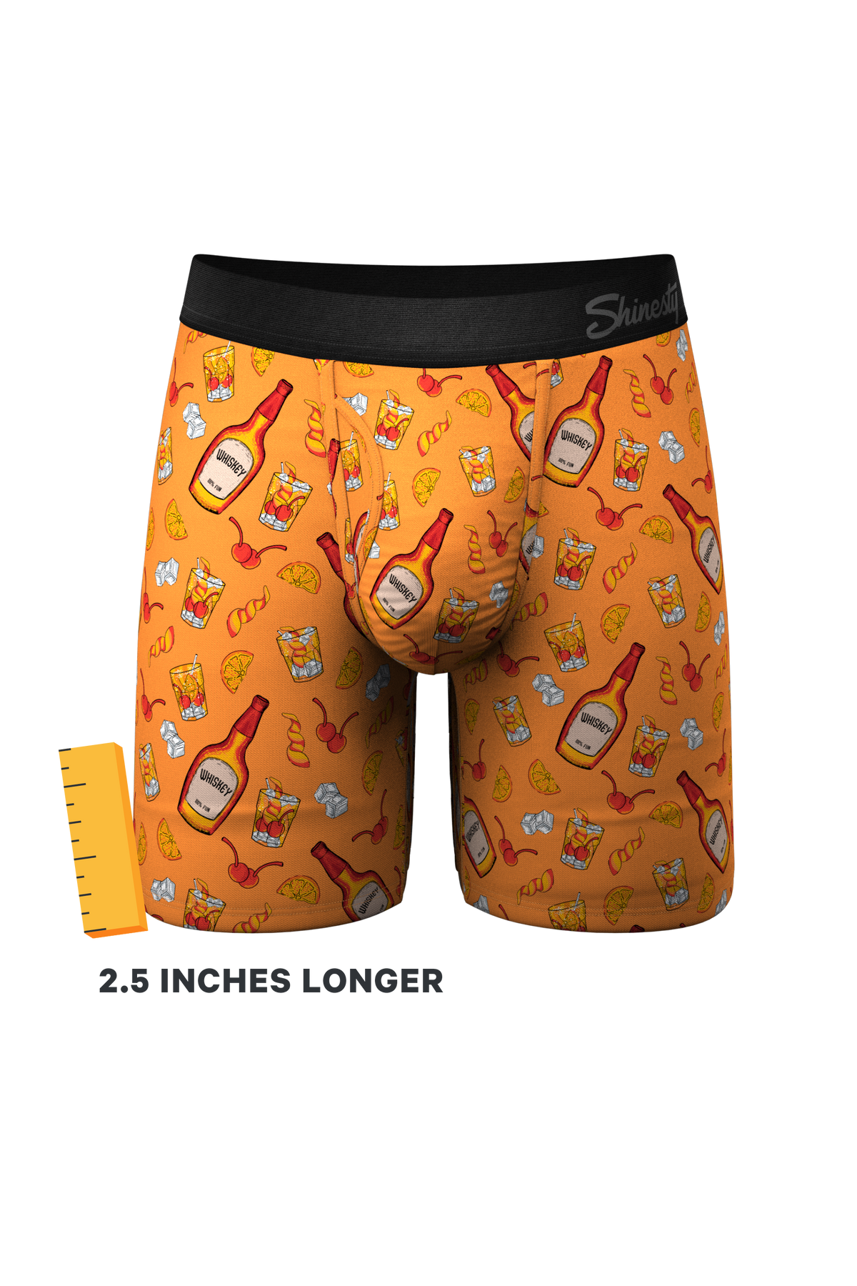The Old Fashioned | Whiskey Ball Hammock® Boxer - Long Leg - Shinesty