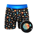 The Personal Space | Outer Space Ball Hammock® Pouch Underwear With Fly - Shinesty