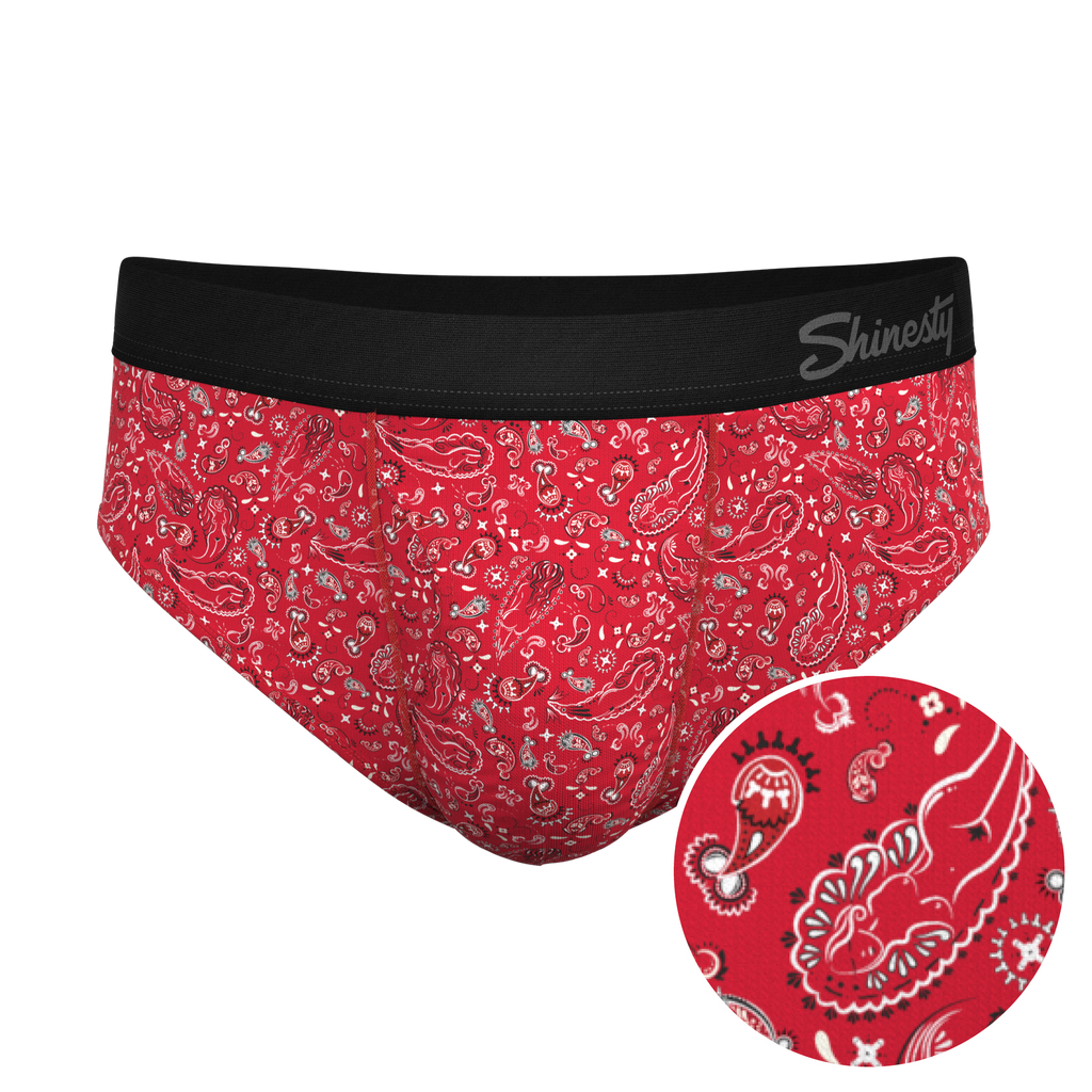The Outlaw | Naughty Paisley Ball Hammock® Pouch Underwear Briefs - Shinesty