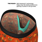 The Party Fowl | Thanksgiving Turkey Ball Hammock® Boxer - Long Leg - Shinesty