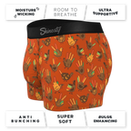 The Party Fowl | Thanksgiving Turkey Ball Hammock® Pouch Trunks Underwear - Shinesty