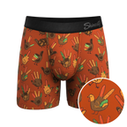 The Party Fowl | Thanksgiving Turkey Ball Hammock® Pouch Underwear - Shinesty