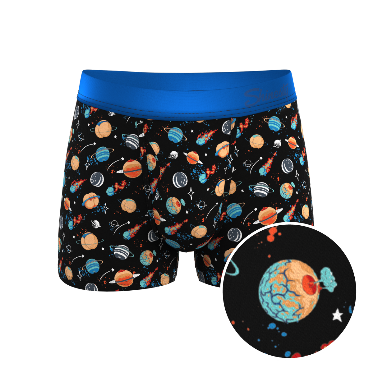 The Personal Space | Outer Space Ball Hammock® Pouch Trunks Underwear - Shinesty