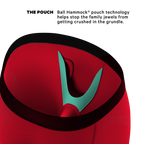 The Red Dress Effect | Red Ball Hammock® Boxer - Long Leg - Shinesty