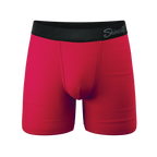 The Red Velvet | Dark Red Ball Hammock® Pouch Underwear - Shinesty