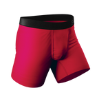 The Red Velvet | Dark Red Ball Hammock® Pouch Underwear - Shinesty