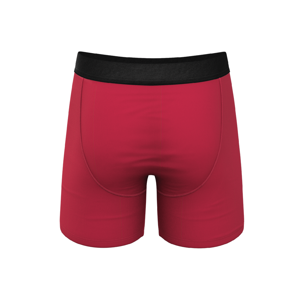 The Red Velvet | Dark Red Ball Hammock® Pouch Underwear - Shinesty