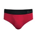 The Red Velvet | Dark Red Ball Hammock® Pouch Underwear Briefs - Shinesty