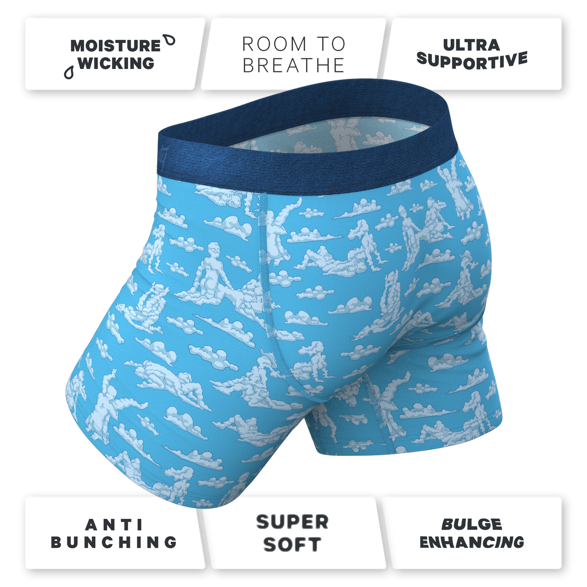 The Reverse Cloud Girl | Cloud Ball Hammock® Pouch Underwear - Shinesty