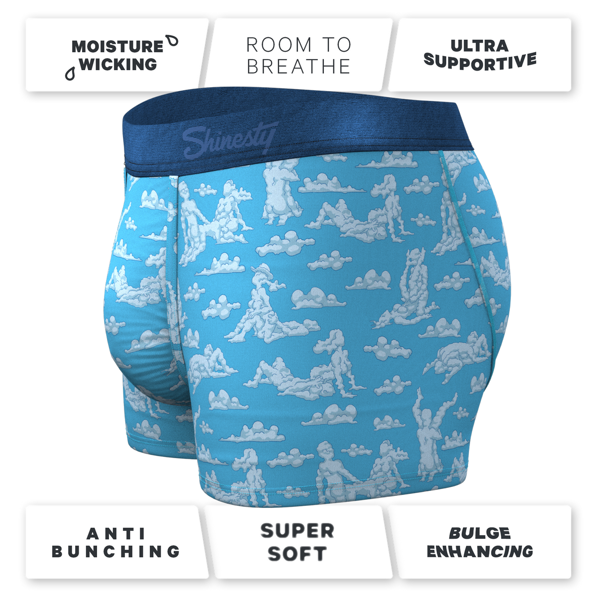 The Reverse Cloud Girl | Cloud Ball Hammock® Pouch Trunks Underwear - Shinesty