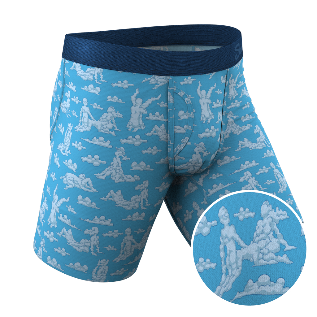 The Reverse Cloud Girl | Cloud Ball Hammock® Boxer - Long Leg - Shinesty