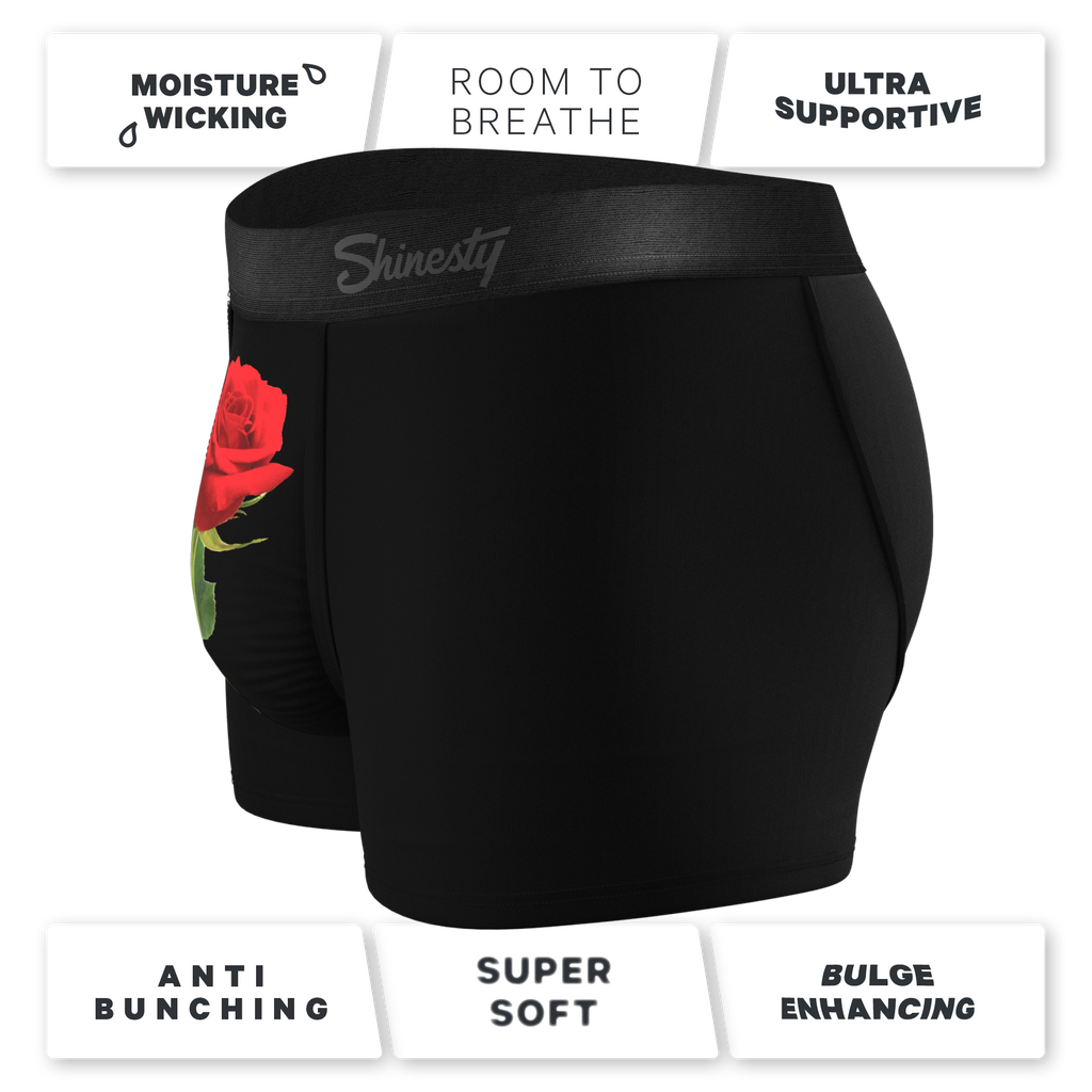 The Right Reasons | Rose Ball Hammock® Pouch Trunks Underwear - Shinesty