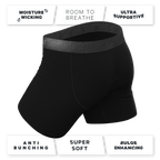 The Right Reasons | Rose Ball Hammock® Pouch Underwear With Fly - Shinesty