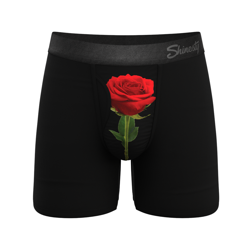 The Right Reasons | Rose Ball Hammock® Pouch Underwear With Fly - Shinesty