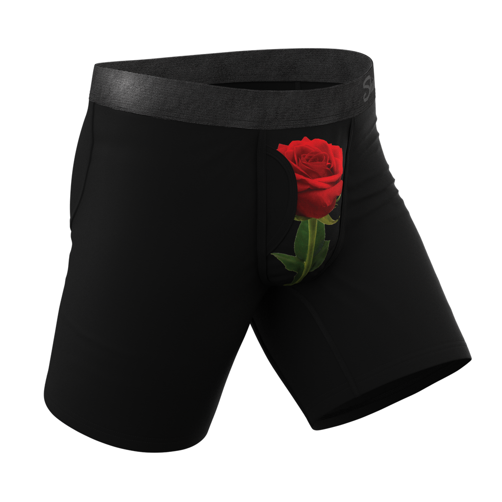 The Right Reasons | Rose Ball Hammock® Boxer - Long Leg - Shinesty