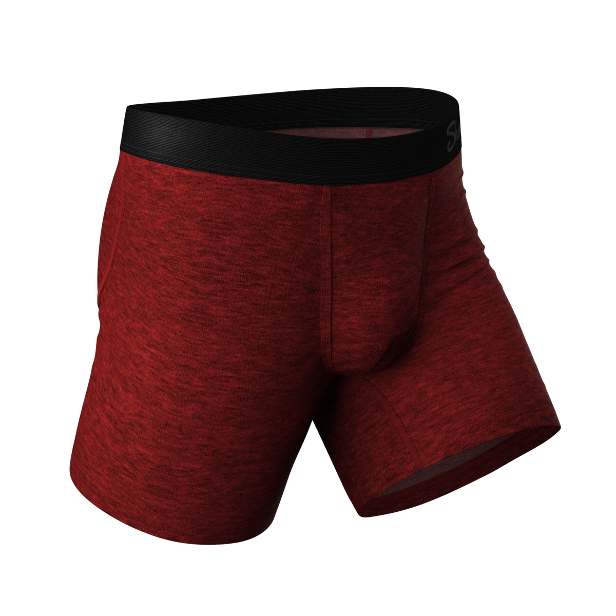 The Romeo | Red Heather Ball Hammock® Pouch Underwear - Shinesty