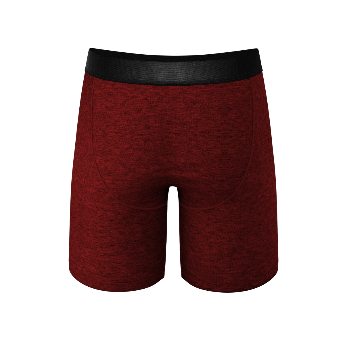 The Romeo | Red Heather Ball Hammock® Boxer - Long Leg - Shinesty