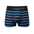 The Routine | Navy Stripe Ball Hammock® Pouch Trunks Underwear - Shinesty