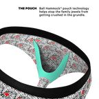 The Scan Me | QR Code Ball Hammock® Pouch Underwear Briefs - Shinesty
