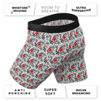 The Scan Me | QR Code Ball Hammock® Boxer - Long Leg - Shinesty