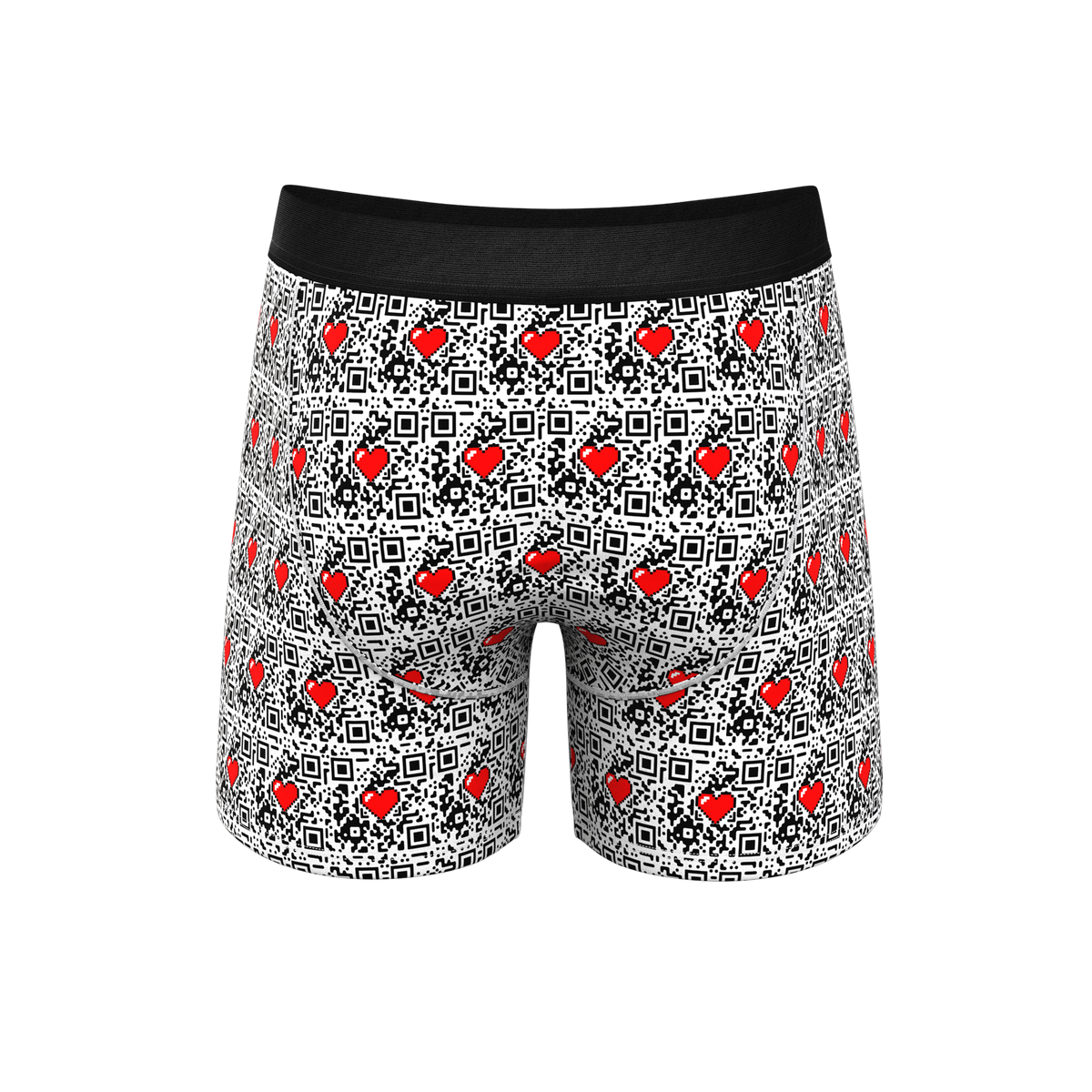 The Scan Me | QR Code Ball Hammock® Pouch Underwear With Fly - Shinesty