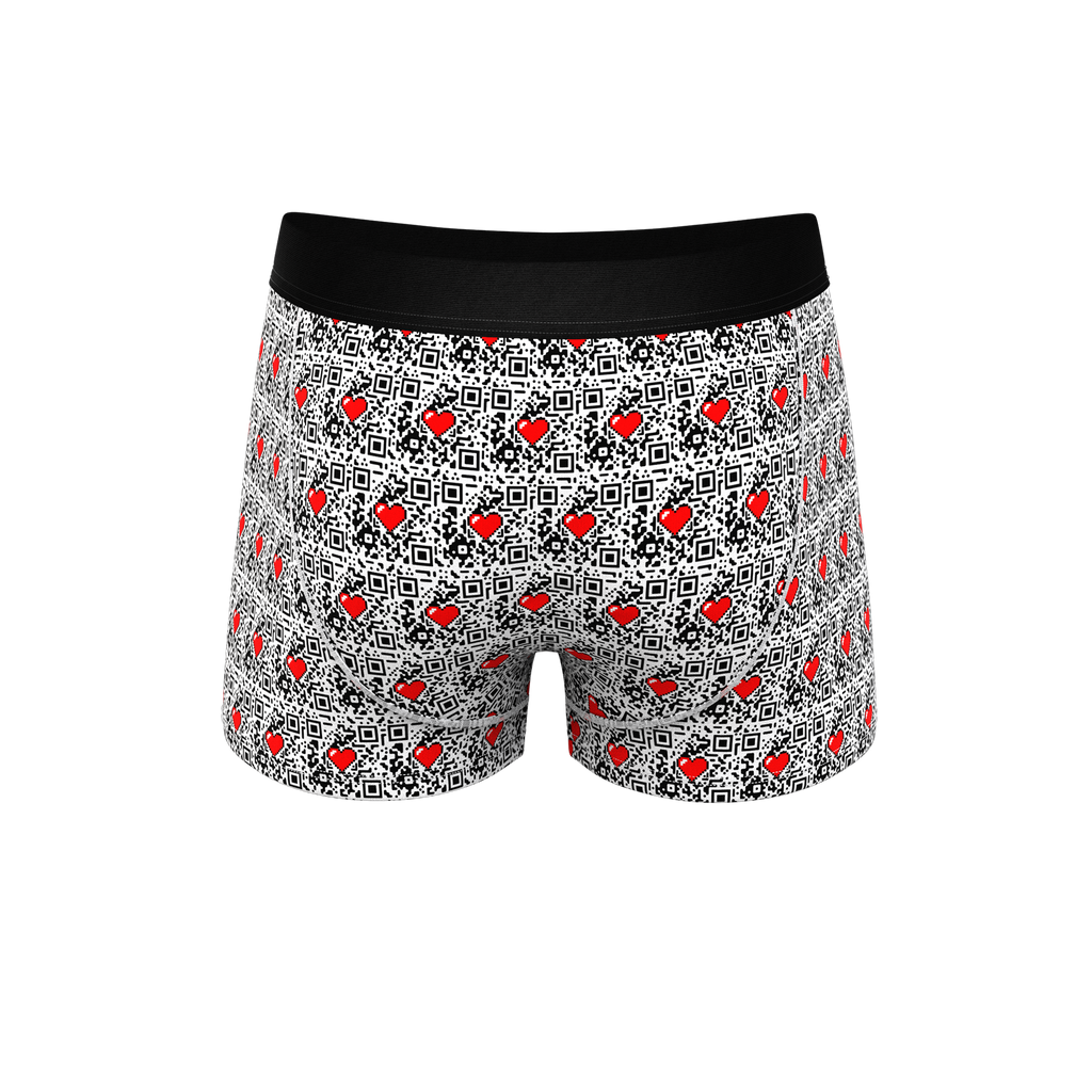 The Scan Me | QR Code Ball Hammock® Pouch Trunks Underwear - Shinesty
