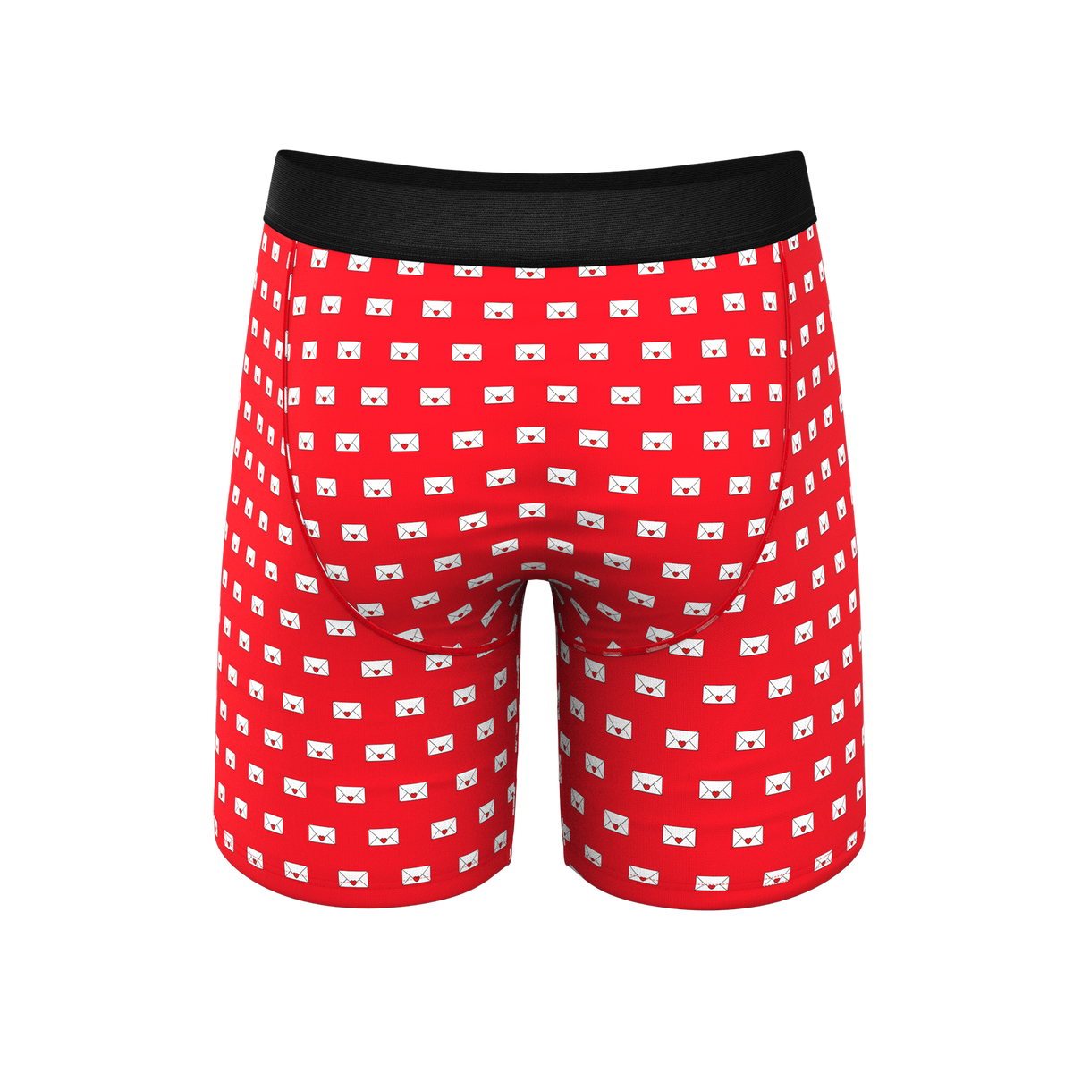 The Secret Admirer | Valentines Letters Ball Hammock® Boxer - Long Leg - Shinesty