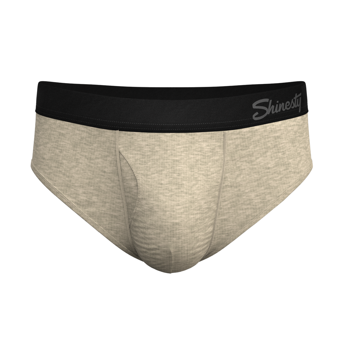 The Silver Fox | Oatmeal Heather Ball Hammock® Pouch Underwear Briefs - Shinesty