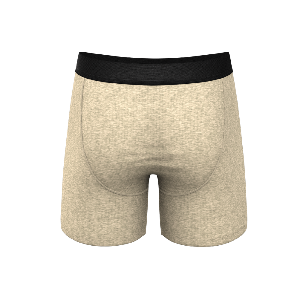 The Silver Fox | Oatmeal Heather Ball Hammock® Pouch Underwear - Shinesty