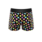 The Smooth Talker | Candy Hearts Ball Hammock® Pouch Trunks Underwear - Shinesty