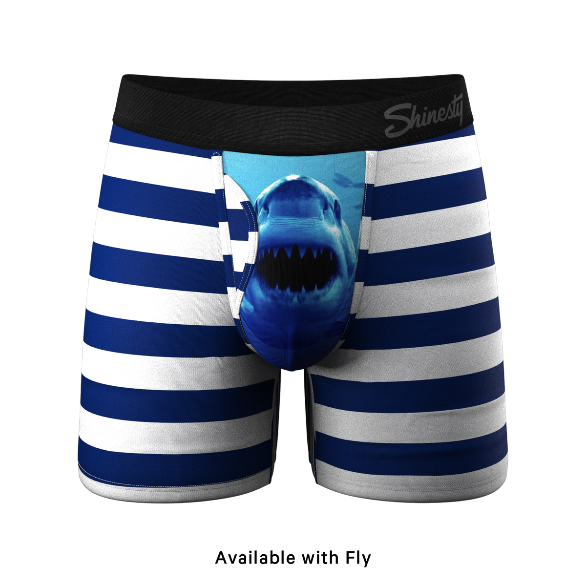 The Snack Attack | Shark Print Ball Hammock® Pouch Underwear - Shinesty