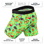 The Snackhanalia | Junk Food Ball Hammock® Boxer - Long Leg - Shinesty