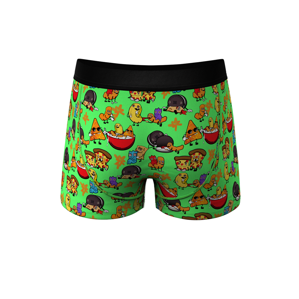 The Snackhanalia | Junk Food Ball Hammock® Pouch Trunks Underwear - Shinesty