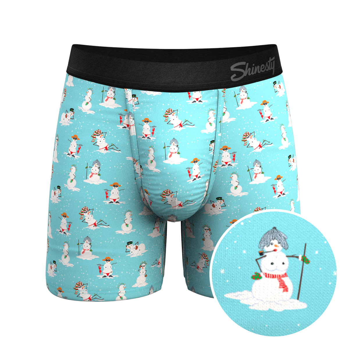 The Frosty Mistress | Snow Women Ball Hammock® Pouch Underwear - Shinesty
