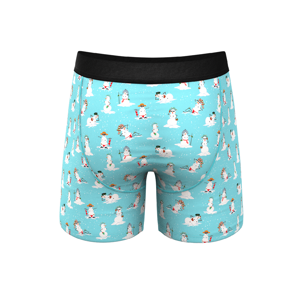 The Frosty Mistress | Snow Women Ball Hammock® Pouch Underwear - Shinesty