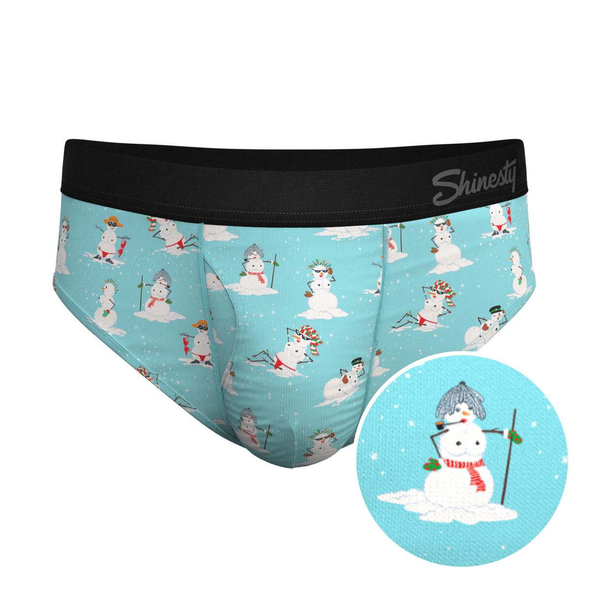 The Frosty Mistress | Snow Women Ball Hammock® Pouch Underwear Briefs - Shinesty