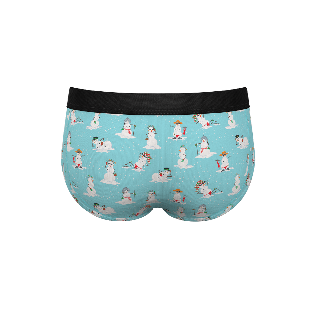 The Frosty Mistress | Snow Women Ball Hammock® Pouch Underwear Briefs - Shinesty