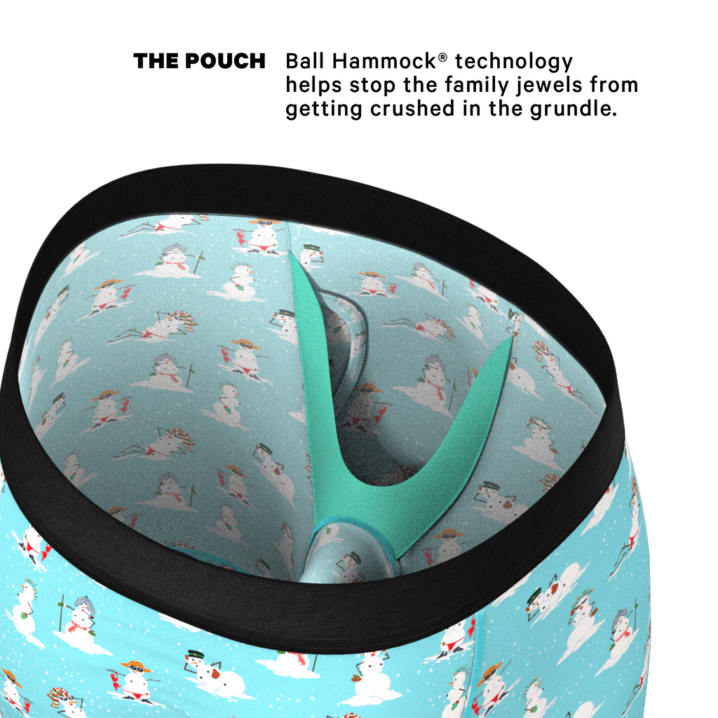 The Frosty Mistress | Snow Women Ball Hammock® Boxer - Long Leg - Shinesty
