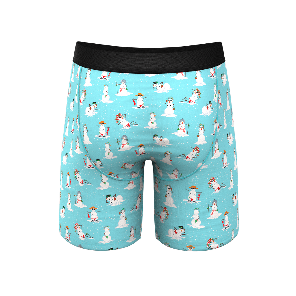 The Frosty Mistress | Snow Women Ball Hammock® Boxer - Long Leg - Shinesty
