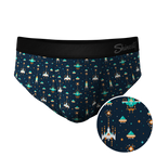The Space Commando | Spaceship Ball Hammock® Pouch Underwear Briefs - Shinesty
