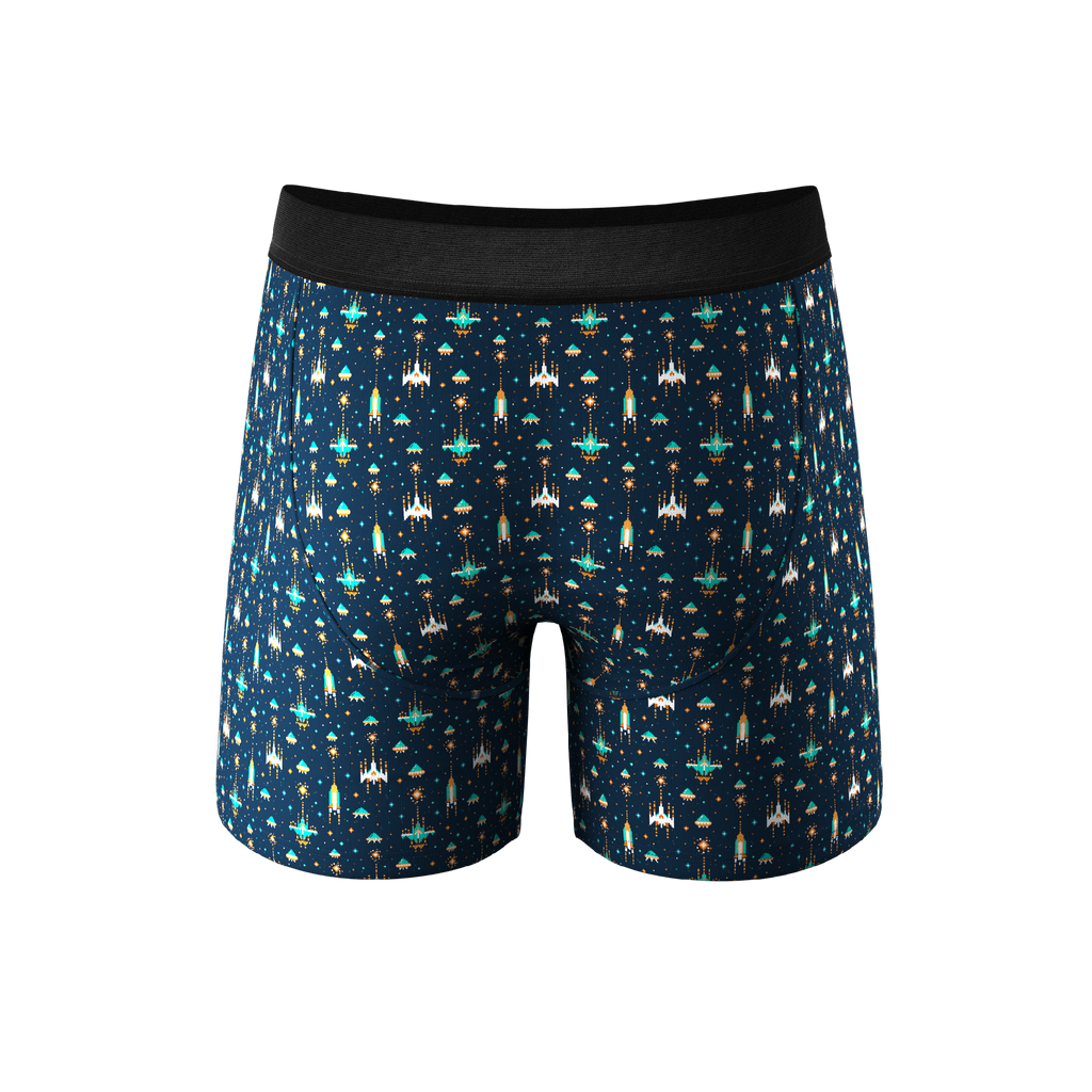 The Space Commando | Spaceship Ball Hammock® Pouch Underwear - Shinesty