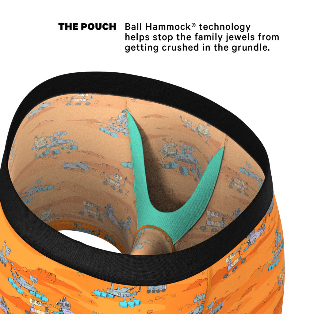 The Bend Rover | Space Robots Ball Hammock® Pouch Underwear - Shinesty
