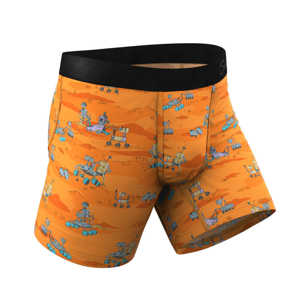 The Bend Rover | Space Robots Ball Hammock® Pouch Underwear - Shinesty