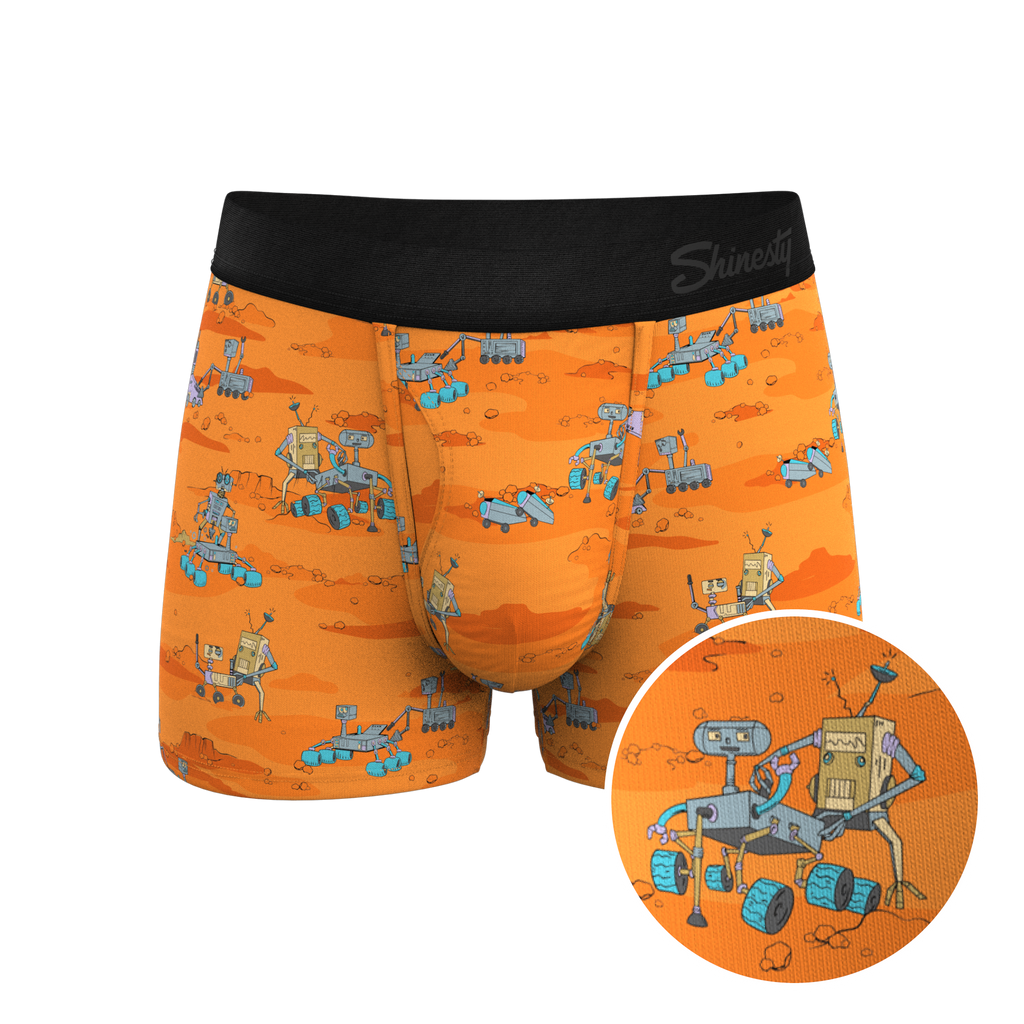 The Bend Rover | Space Robots Ball Hammock® Pouch Trunks Underwear - Shinesty