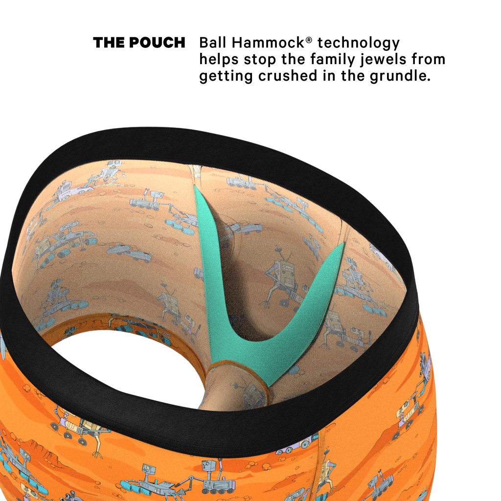 The Bend Rover | Space Robots Ball Hammock® Pouch Trunks Underwear - Shinesty